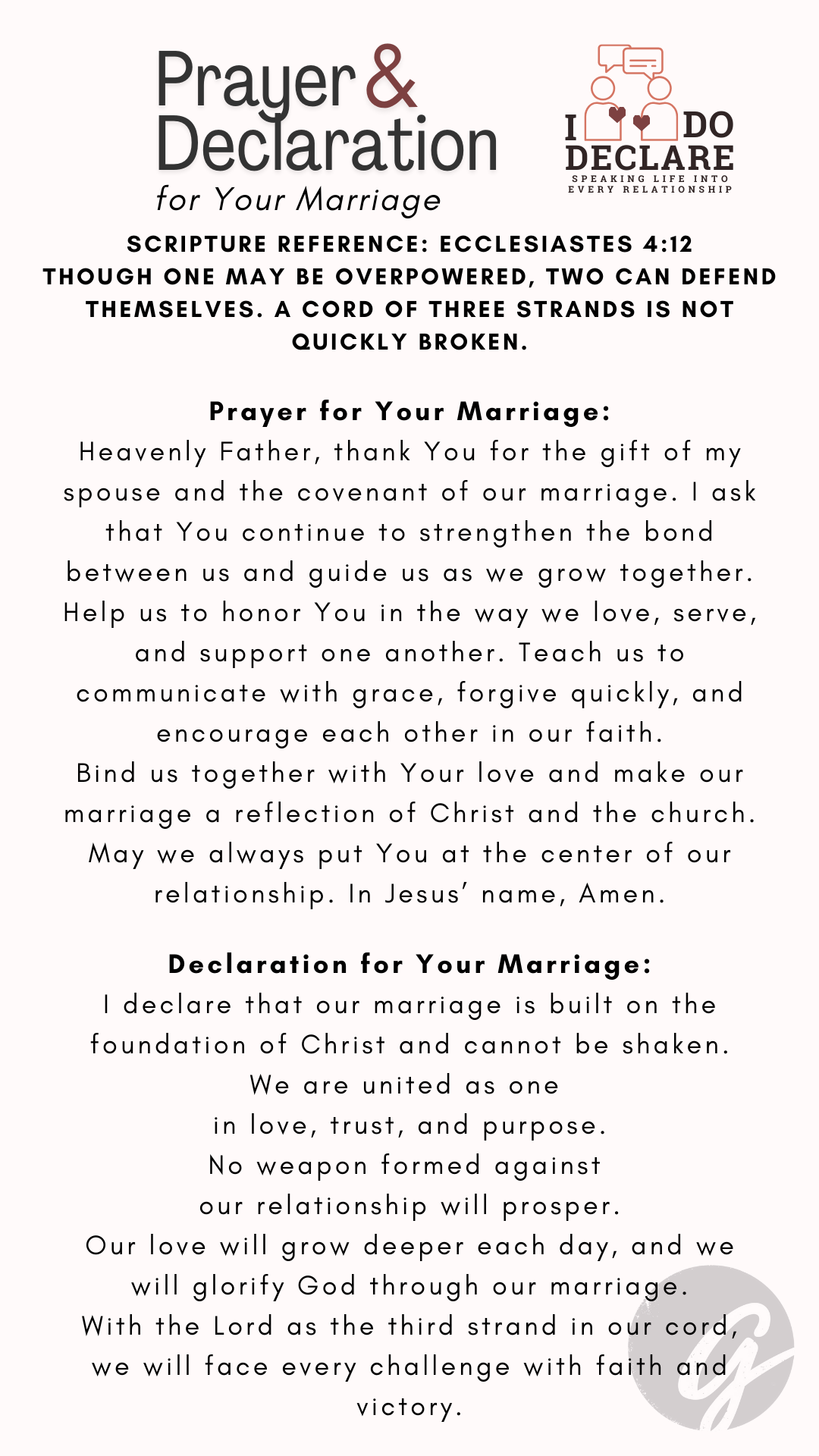 2 P&D - Marriage