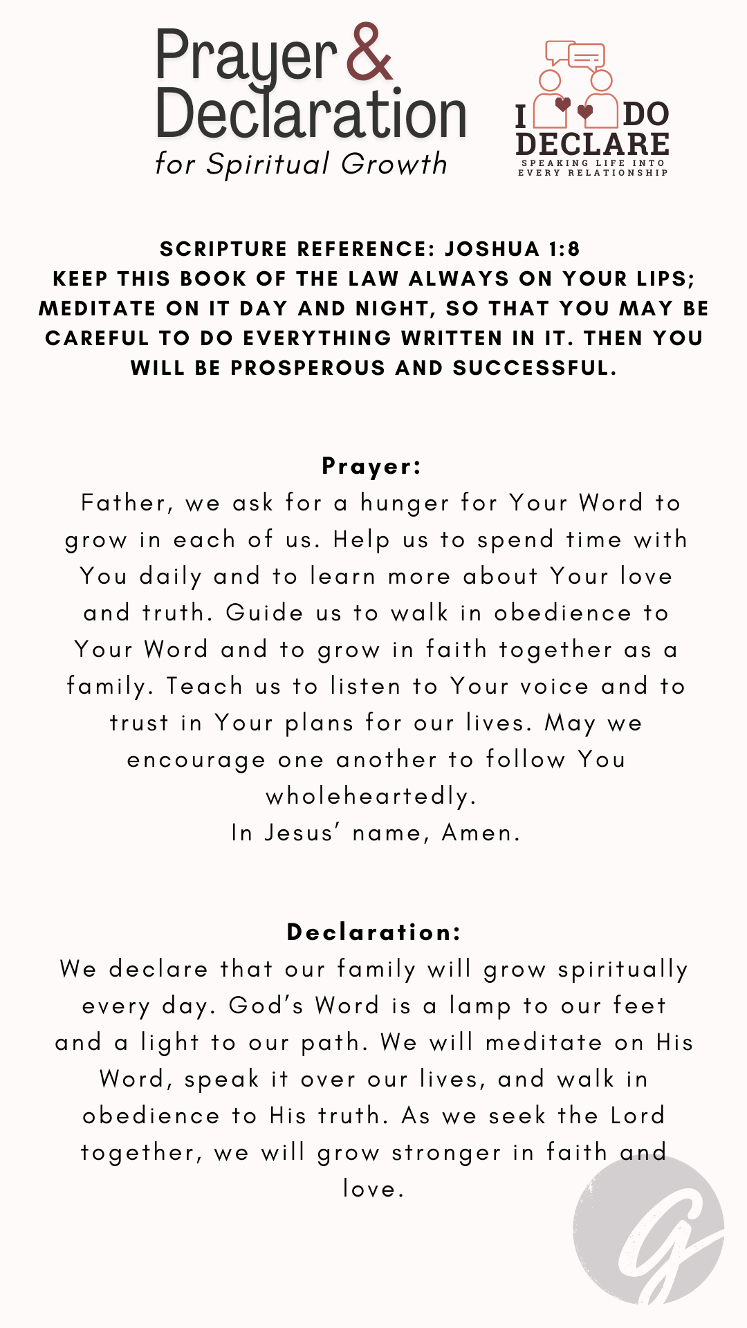 5 P&D - Spiritual Growth