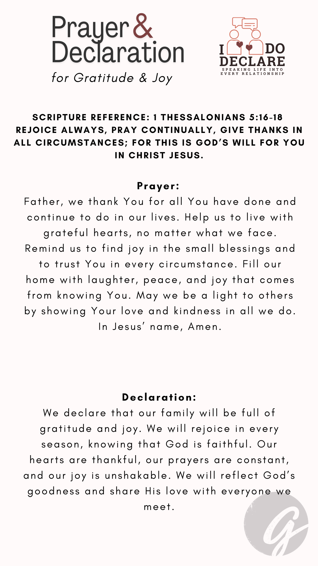 7 P&D- Gratitude